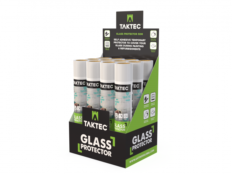 Taktec Glass Protector 12 x 50m Rolls
